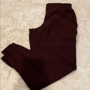 Old Navy Wine colored Capris with Tapered Fit